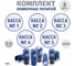 Комплект 5 печатей касса GRM № 1, 2, 3, 4, 5, диаметр 15 мм на r17 корпус синий 217100066-504 1