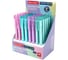 Ручка шариковая автоматическая BRAUBERG TRIOS PASTEL COLOR, СИНЯЯ, КОМПЛЕКТ 40 шт., линия письма 0,3 мм, 144496 14