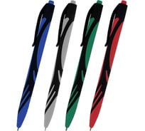 Ручка шариковая автоматическая BRAUBERG ULTRA COLOR CLASSIC, СИНЯЯ, КОМПЛЕКТ 24 шт., линия письма 0,35 мм, 144498