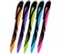 Ручка шариковая автоматическая BRAUBERG ULTRA COLOR NEON, soft-touch, СИНЯЯ, линия 0,35мм, КОМПЛЕКТ 24 шт., 144203 1