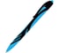Ручка шариковая автоматическая BRAUBERG ULTRA COLOR NEON, soft-touch, СИНЯЯ, линия 0,35мм, КОМПЛЕКТ 24 шт., 144203 11