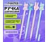Ручка с акриловым топпером шариковая FUNSTER ACRYL MIX,СИНЯЯ, КОМПЛЕКТ 12 шт., корпус ассорти, линия 0,35 мм 144380 4