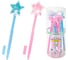 Ручка с топпером с блестками шариковая FUNSTER Magic Star, СИНЯЯ, КОМПЛЕКТ 12 шт., ассорти, линия 0,35 мм 144379 1