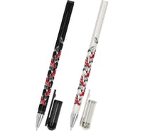 Ручка шариковая с принтом FUNSTER STICK FISH KOI, СИНЯЯ, КОМПЛЕКТ 36 шт., узел 0,7 мм, линия 0,35 мм 144388