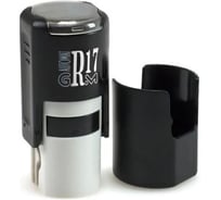 Штамп GRM, еас-med на автоматической оснастке r17 тип 034, д 13-17 мм, оттиск синий, корпус чёрный 120900001-034