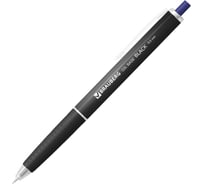 Ручка шариковая масляная автоматическая BRAUBERG OIL-BASE BLACK, СИНЯЯ, КОМПЛЕКТ 12 шт., линия письма 0,35мм 144499