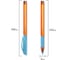 Ручка шариковая BRAUBERG масляная с грипом Extra Glide GT Sky Blue, СВЕТЛО-СИНЯЯ, 0,7 мм узел, КОМПЛЕКТ 12 шт., 144074 8