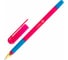 Ручка шариковая BRAUBERG масляная с грипом X-ONE NEON, СИНЯЯ, корпус ассорти, линия 0,35мм, КОМПЛЕКТ 12 шт., 143987 4