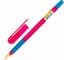 Ручка шариковая BRAUBERG масляная с грипом X-ONE NEON, СИНЯЯ, корпус ассорти, линия 0,35мм, КОМПЛЕКТ 12 шт., 143987 5