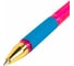 Ручка шариковая BRAUBERG масляная с грипом X-ONE NEON, СИНЯЯ, корпус ассорти, линия 0,35мм, КОМПЛЕКТ 12 шт., 143987 10
