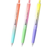 Ручка шариковая BRAUBERG масляная автоматическая OIL-BASE GRADE, СИНЯЯ, КОМПЛЕКТ 30 шт., линия письма 0,35мм, 144501