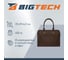 Сумка для ноутбука BigTech Bright 15.6", LB-BT-01BR, коричневый 2094187 3