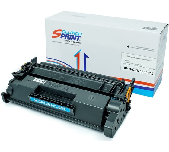 Картридж Solution Print SP CF226A/C-052 для HP и Canon черный 271070