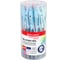 Ручка шариковая автоматическая BRAUBERG ULTRA COLOR PASTEL, soft-touch, СИНЯЯ, линия 0,35мм, КОМПЛЕКТ 24 шт., 144204 12