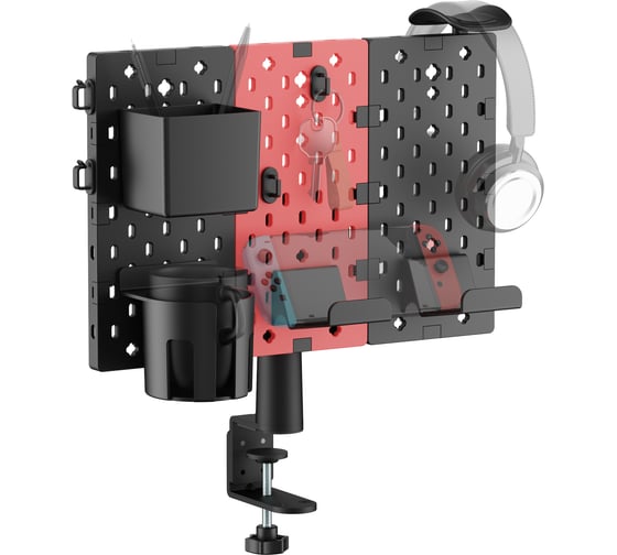 Органайзер UNITEKI DMR128PT GAMING LINE к столу на струбцине, поворотный 32128 1