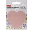 Бумага для заметок Hatber Heart 70х70мм 50л, с клеевым краем, фигурная с 090338 1