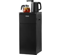 Кулер с чайным столиком AEL Тиабар LK--53a black 00460