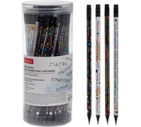Карандаш чернографитный Hatber -Вспомнить все- ПРАВОПИСАНИЕ круглый кор 090622