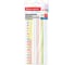 Закладки клейкие выделители текста BRAUBERG ULTRA PATTERN COLOR, 135х5мм, 160 шт (8 цвх20 л, 116687 1