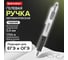 Ручка гелевая автоматическая BRAUBERG X-WRITER 1700 увеличенная длина письма 1700 м, черная, 0.5мм, 12 шт. 144472 2