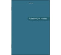 Бизнес-тетрадь ОФИСМАГ А4 96л, скоба, клетка, обложка картон, ОДНОТОННАЯ, 405637