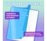 Бизнес-тетрадь BRAUBERG обложка пластик (НЕОН) А5 48л. скоба, клетка, Smart Cover, СИНЯЯ, КОМПЛЕКТ 10 шт., 405039 3