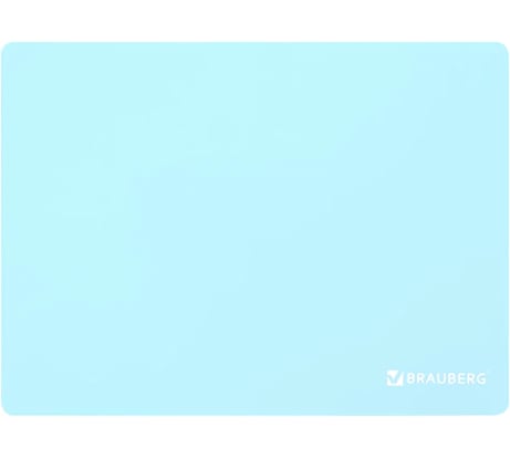 Настольное покрытие BRAUBERG для труда и творческих занятий, силикон, мятное, 30х40 см, 273613