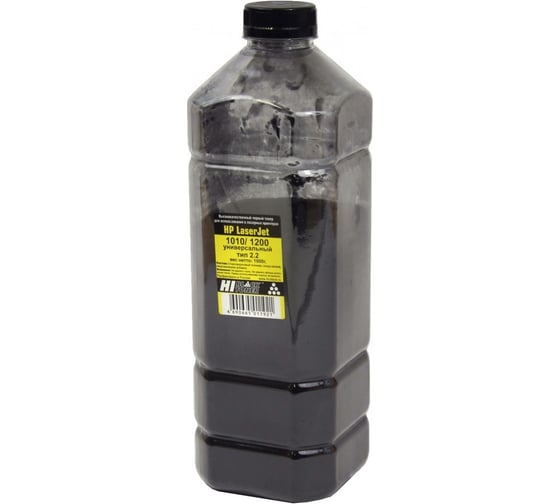Тонер универсальный Hi-Black для HP LJ 1010/1200, Тип 2.7, Bk, 1 кг, канистра HB-HP-Univ-T2.7-Bk-1000G 1