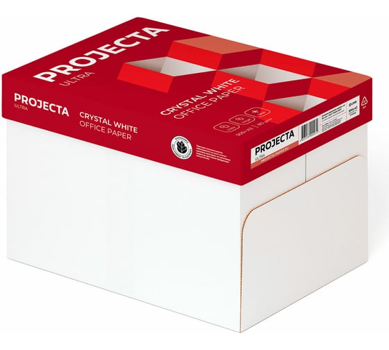 Бумага офисная Technoevolab Projecta Ultra А3, КОМПЛЕКТ 5 пачек, 80г/м² 500л Класс А UT-00000213 1