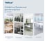 Бумажные салфетки диспенсерные Tellus NapServe Solution (N4), 1 слойные, 20 пачек в коробе, 250 листов в упаковке 734400 3