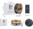 Пластик для 3D-принтера Solution print CartriDge PETG, темно-серый-серебро 361795 8