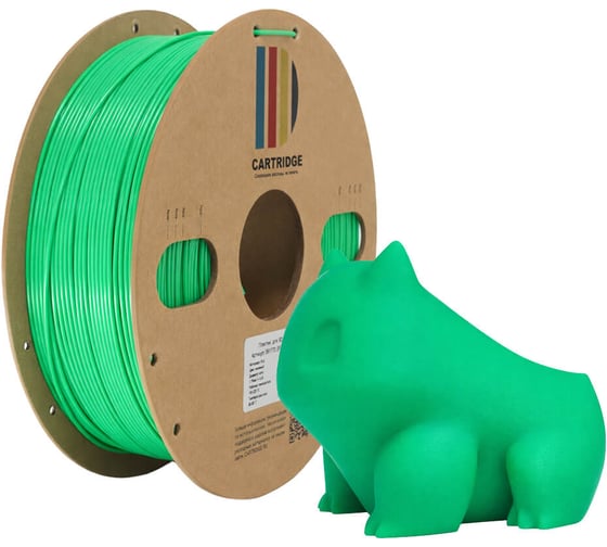 Пластик Solution print PLA SP 1.75 мм 1 кг для 3D-принтера (зеленый) 361773