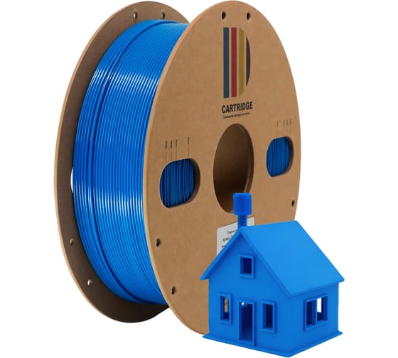 PETG-пластик Solution print CartriDge для 3D-принтера, cиний 361797
