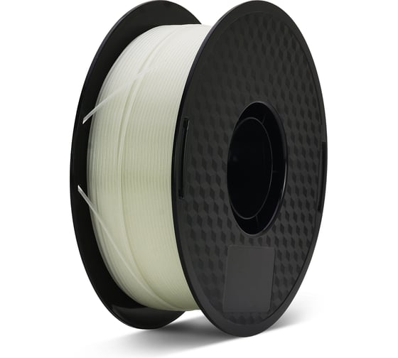 Филамент CROWN MICRO CM-FILPETG061FluW PETG 1.75 1кг люминесцентный белый CM000003823
