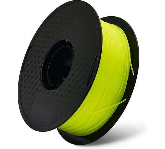 Филамент CROWN MICRO CM-FILPETG060FluY PETG 1.75 1кг люминесцентный жёлтый CM000003822