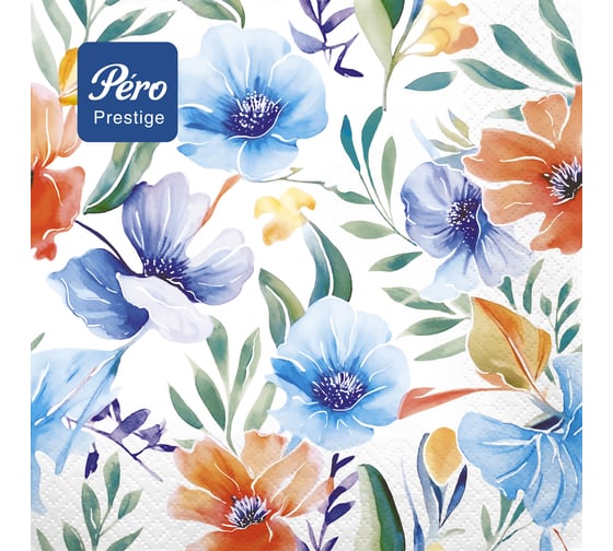 Салфетки бумажные сервировочные Pero Prestige Мечта, трехслойные, 20 шт 281999