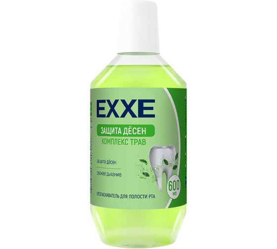 Ополаскиватель для полости рта Exxe Защита десен, 600 мл 281647