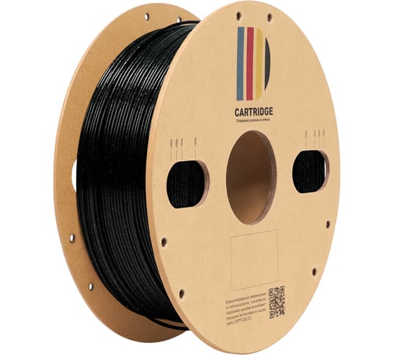 PLA-пластик Solution Print для 3D-принтера, радужный с блёстками (Glitter Rainbow), CartriDge 357798