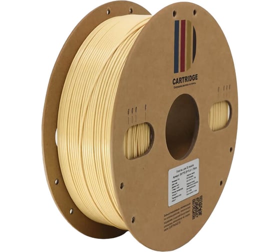 Пластик PLA для 3D-принтера Solution print CartriDge, светло-бежевый 361775