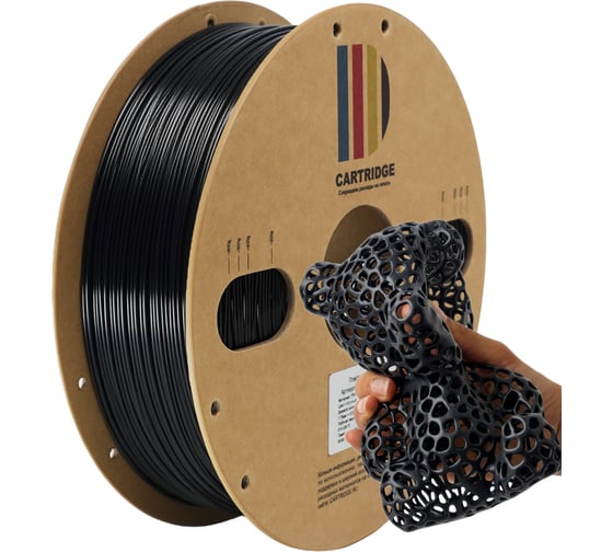 TPU-пластик Solution Print  для 3D-принтера, черный, CartriDge 361785