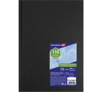 Скетчбук BRAUBERG 100 г/м2, 148х210 мм, 110 листов, книжный твердый переплет 128958