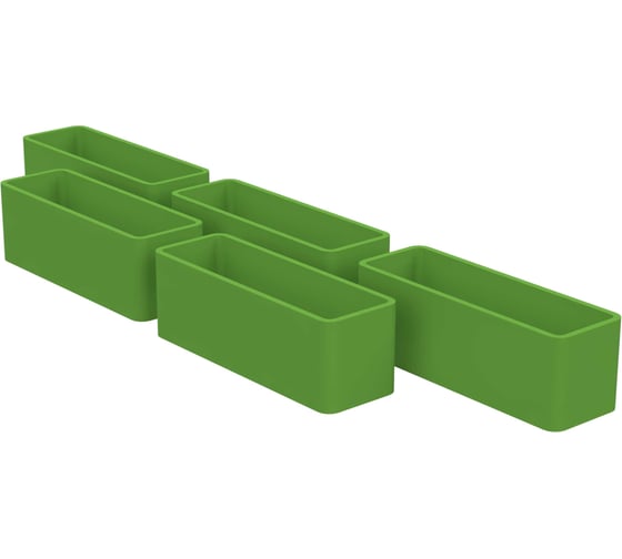 Держатель универсальный пластиковый ООО Металекс Metalex ТИП 1 5 шт. (Зеленый) 301037