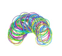 Резинки банковские TPR универсальные BRAUBERG SPECIAL диаметр 60 мм, 50 г, яркие цвета 440190