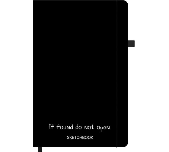 Бизнес-блокнот BRAUBERG Секрет белая бумага 140г/м 130х210мм 80л софт-тач резинка 117777