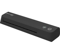 Ламинатор BRAUBERG JET 230B ЧЕРНЫЙ компактный, А4, 60-150 мкм, скорость 25 см/мин, 532860