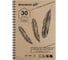 Скетчбук BRAUBERG 150 г/м2, 210х297 мм, 30 листов, гребень 128947 1