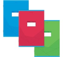 Бизнес-тетрадь BRAUBERG ДЭК А4, 96л, 3 шт. скоба, клетка, выборочный лак, Классика, 404900