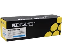 Картридж Hi-Black для HP CLJ Pro 3203DN/3288DN/MFP 3303FDN/3388FDN, C, 2,5K HB-W2221X