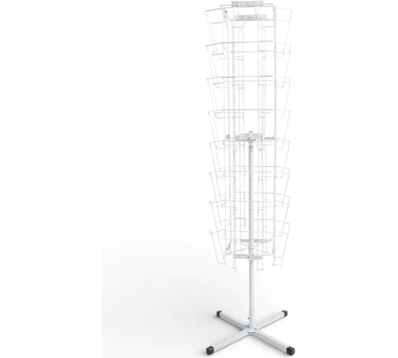 Стойка напольная ПК МАГС А29-ТМ, разборная, цв. белый 04-06102