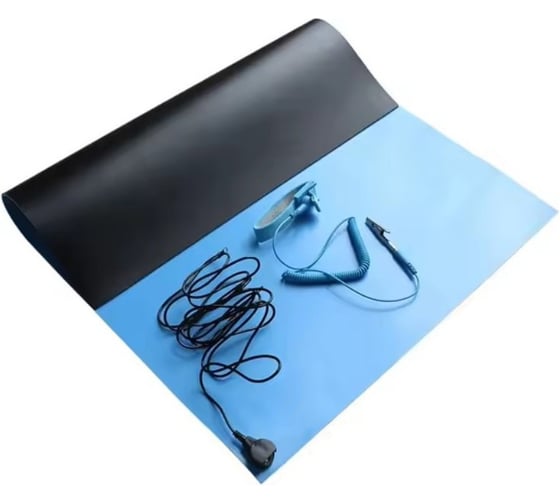 Комплект настольный антистатический Fibox ELES ES14101B6090 60x90, голубой 00440396 1